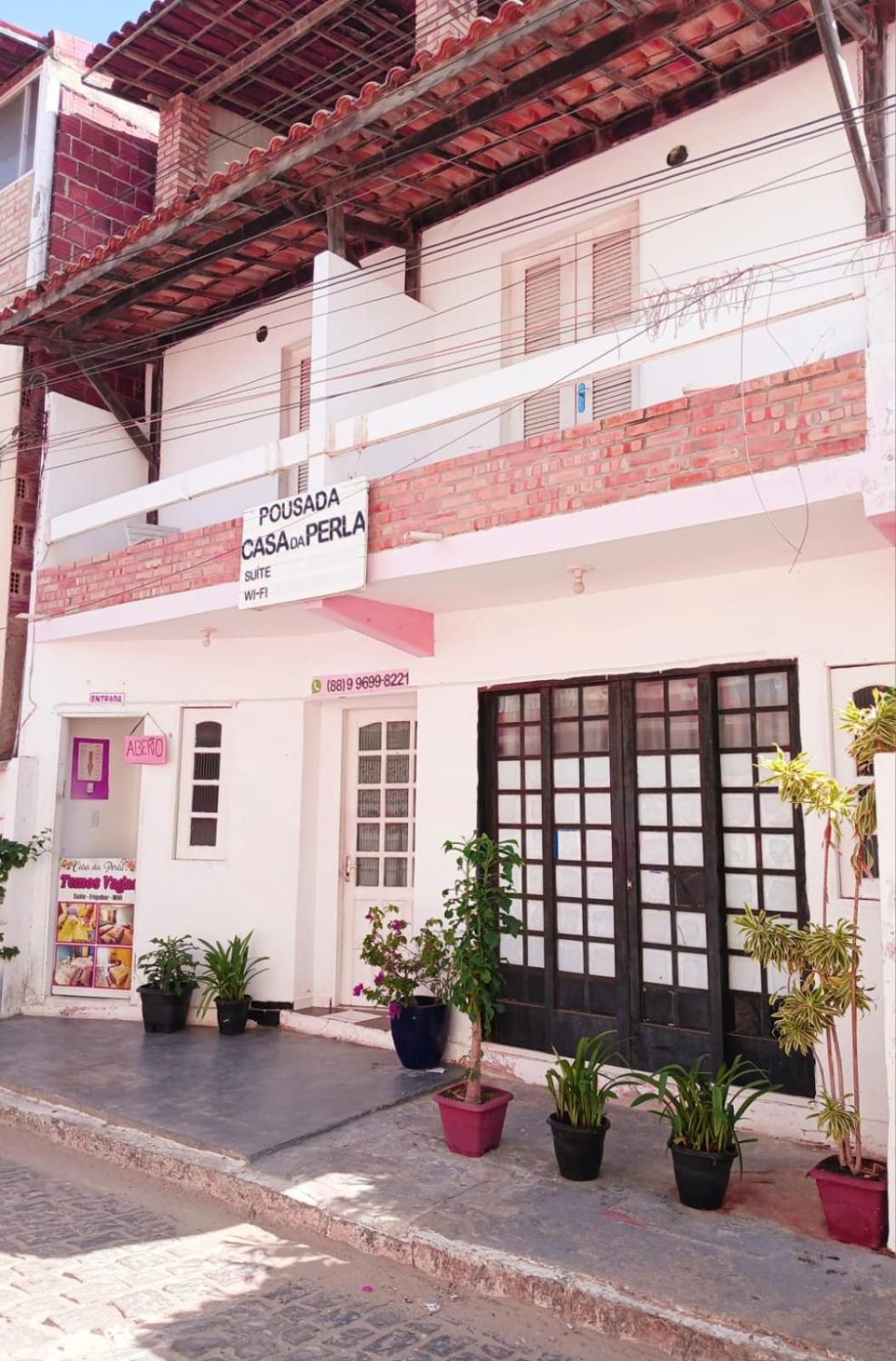 Pousada Casa da Perla Canoa Quebrada Bagian luar foto